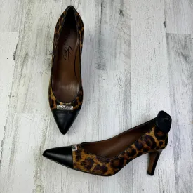 Animal Print Shoes Heels Stiletto Brighton, Size 10