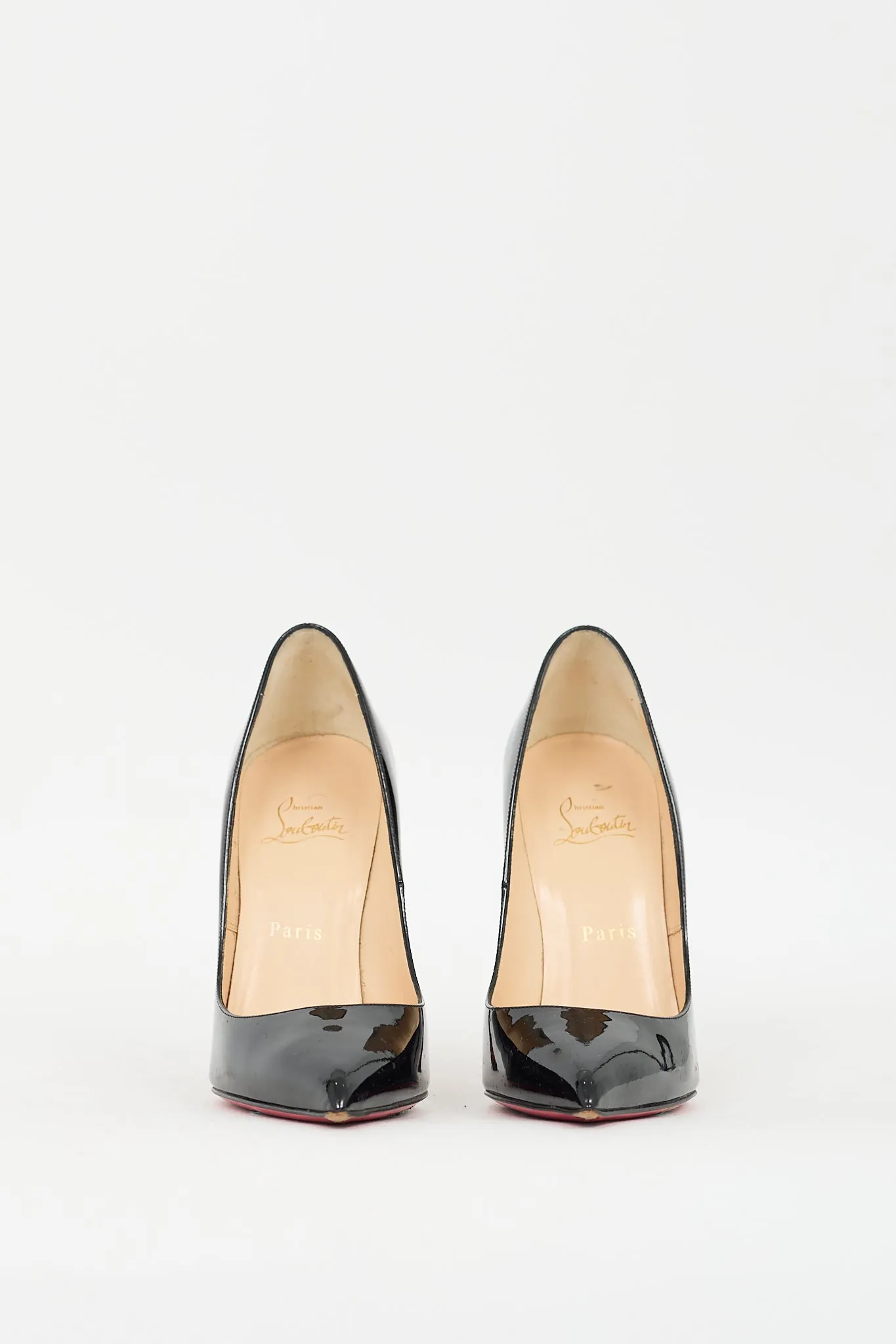 Black Patent Leather Pigalle 100 Pump