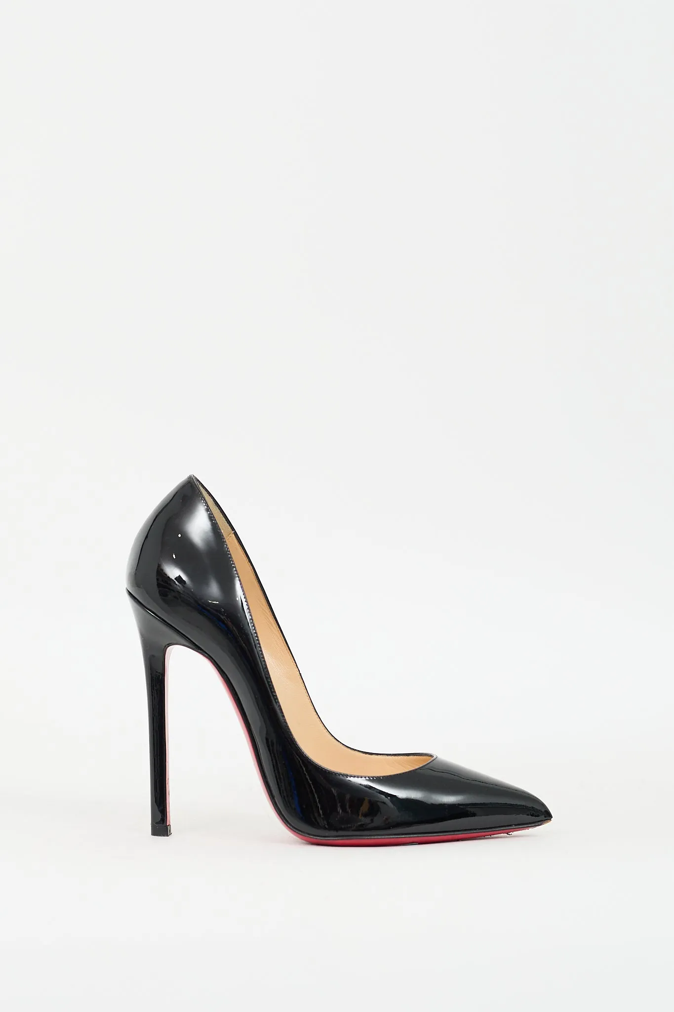 Black Patent Leather Pigalle 100 Pump