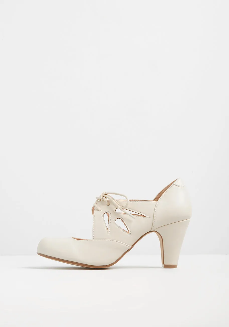 Ongoing Edge Lace-Up Heel