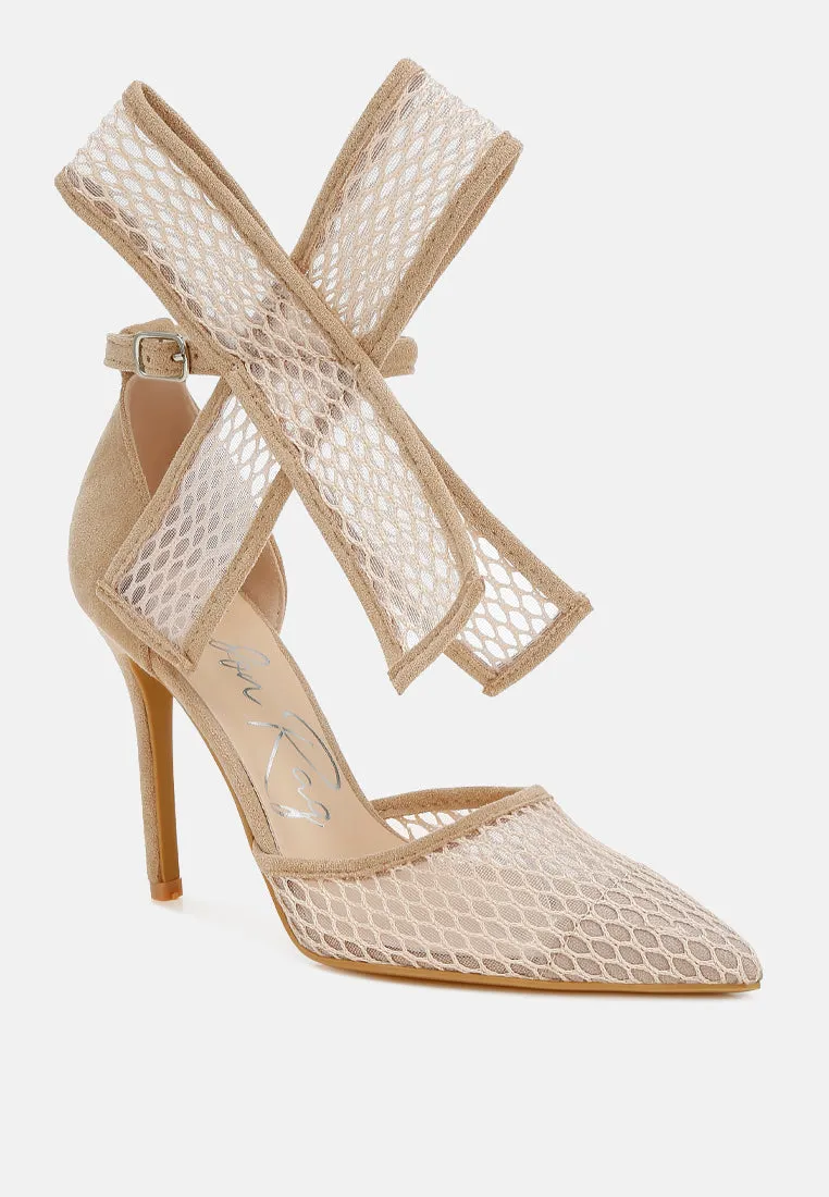 Regenta Big Bow Detail Stiletto Sandals