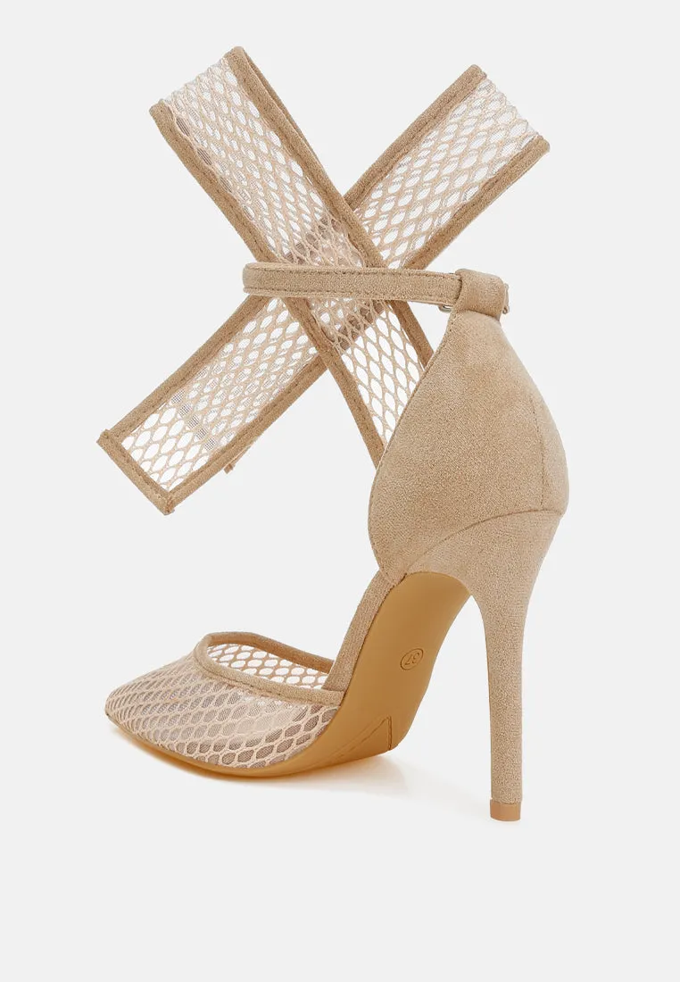 Regenta Big Bow Detail Stiletto Sandals