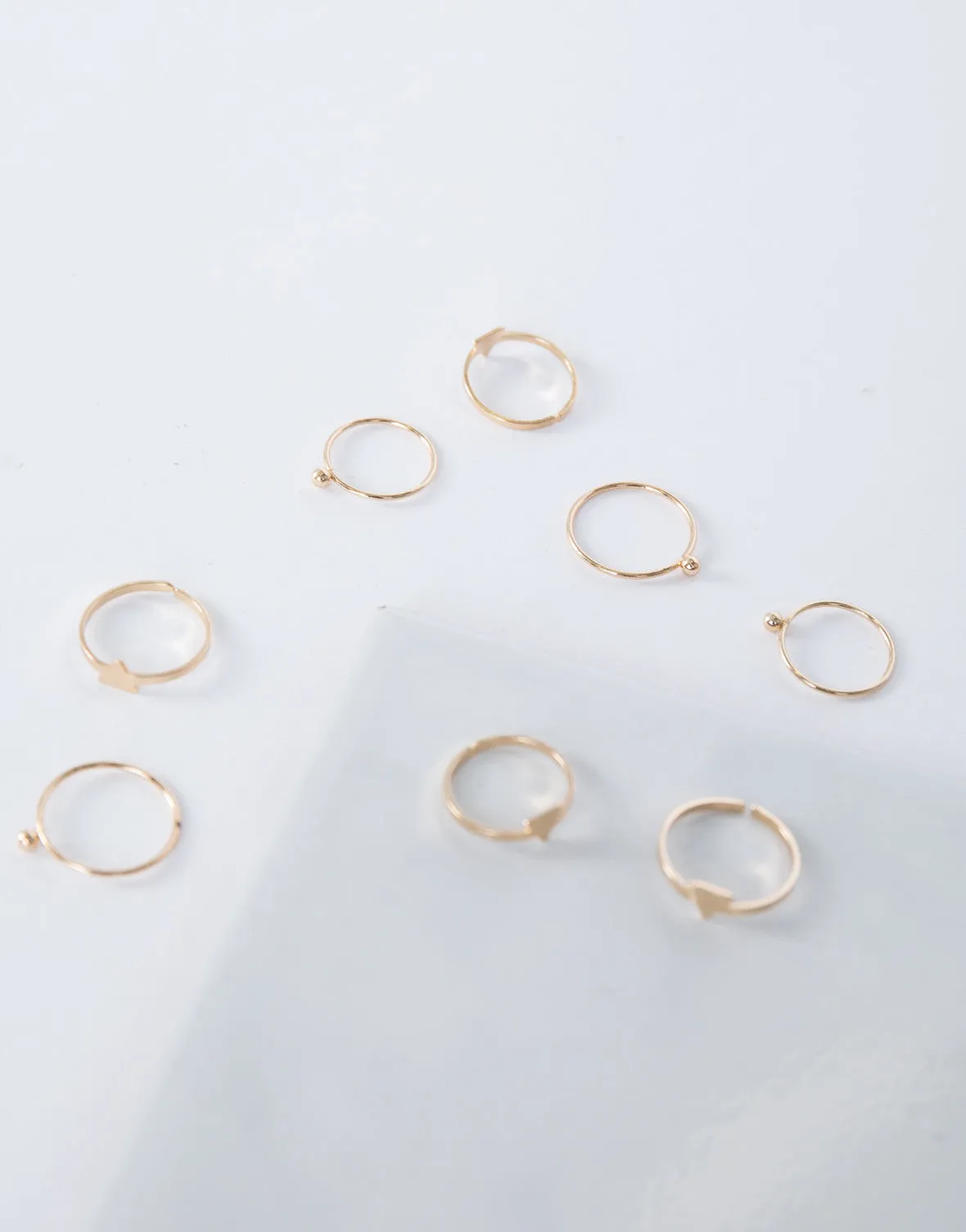 Right Direction Ring Set