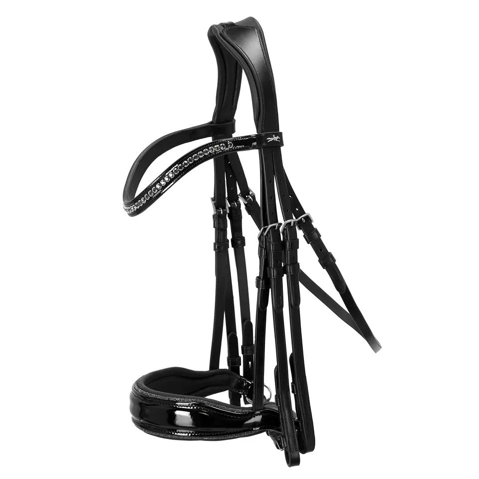 Schockemohle Double Bridle Milan Glam