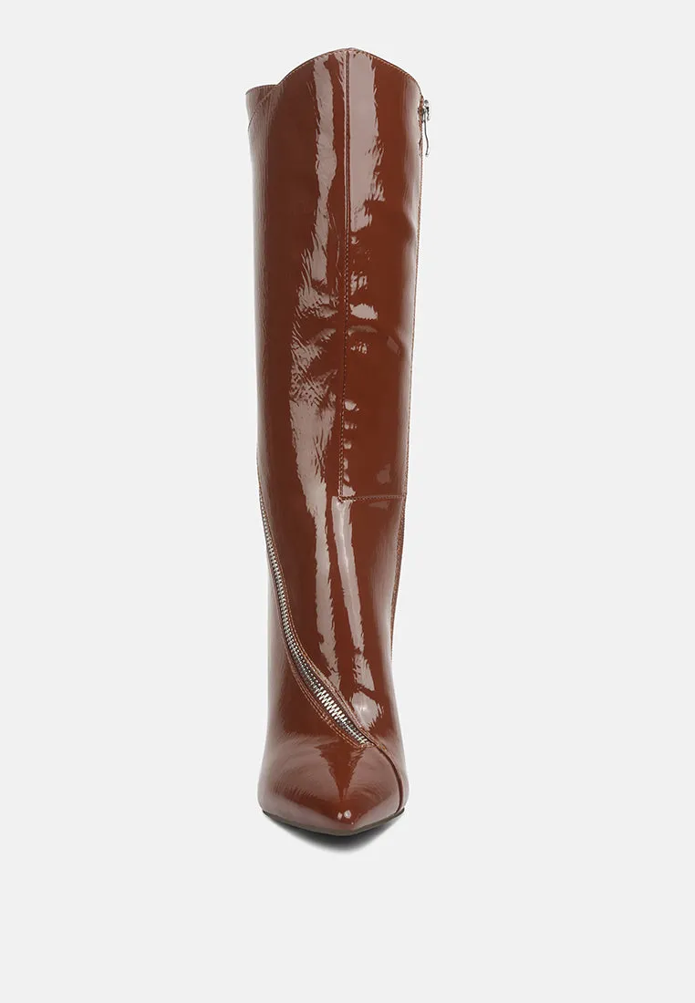 Tsaroh Zip Around Calf Boot