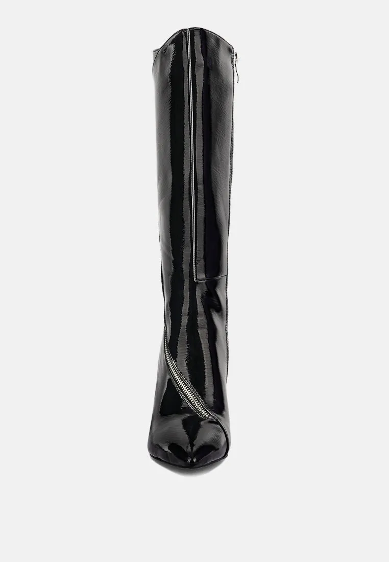 Tsaroh Zip Around Calf Boot