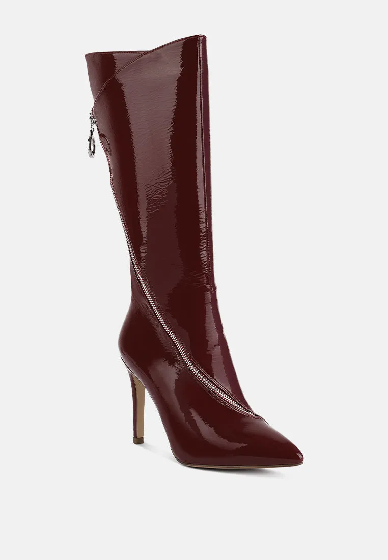 Tsaroh Zip Around Calf Boot